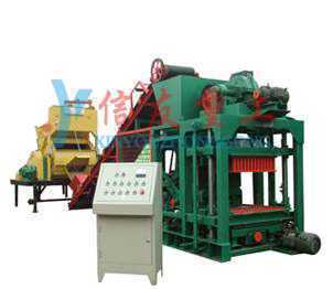 免烧砖机QTJ4-25|砌块成型机|信友QTJ4-25|砖机厂家-信友_机械及行业设备_世界工厂网中国产品信息库